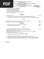 Section-I: Sub. Name: Energy Conservation and Audit