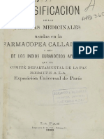 Farmacopea Indios Aymaras