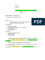 WEEK 11-RESPONSIBILITY ACCOUNTING & BALANCED SCORECARD OUTLINE - Buctayon