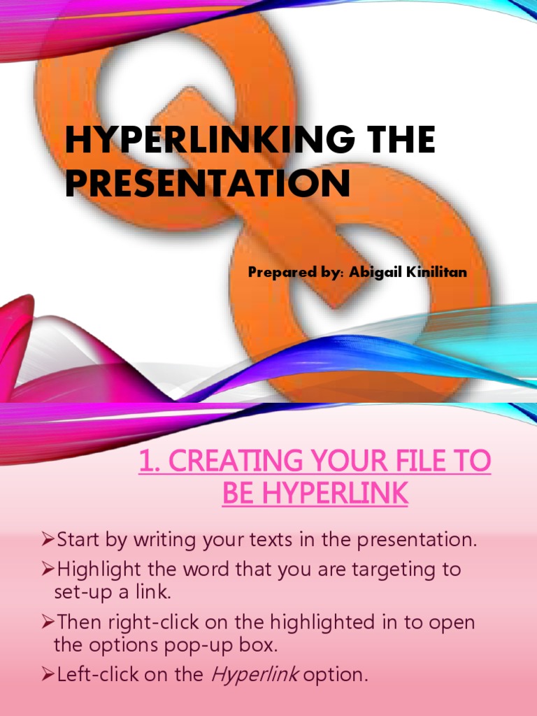 Hyperlinking Guide for Presentations | PDF | Business | Social Science
