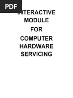 Interactive FOR Computer Hardware Servicing