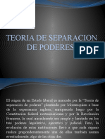 TEORIA DE SEPARACION PODERES 1