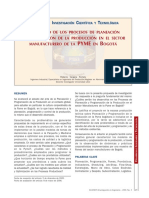 Desarrollo de Los Procesos de Planeación Articulo PDF