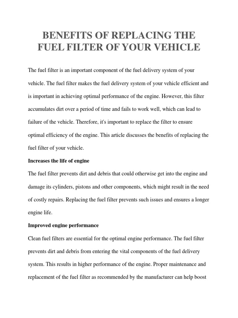 Caterpillar Fuel Filter Housing Protect Your Engine With These Crucial Steps - isv5mxb