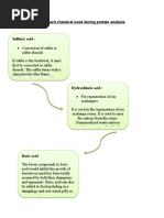 The Function of Each Chemical Used During Protein Analysis