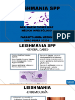 Leishmania SPP: Dra. Karim Dioses Diaz Médico Infectólogo Parasitología Médica Upao Piura 2020-I
