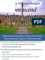 Command Information Channel Slides