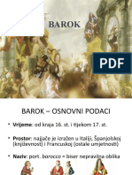 Barok U Europskim Knjizevnostima