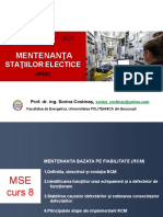 MSE - MS11 - 8 - Mentenanța Centrata Pe Fiabilitate RCM