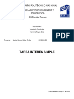 Tarea de Interés Simple, Muñoz RamosHéber Emilio