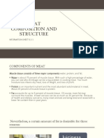 Meat Composition and Structure Overview