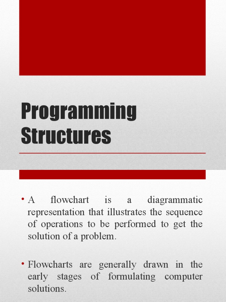 Programming Structures | PDF