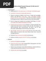 Revision of IS 456 & IS 1343 - Summary