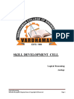 Skill Development Cell: Logical Reasoning