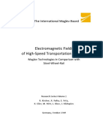 Electromagnetic Fields of High-Speed Transportation Systems: The International Maglev Board