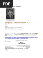 Integrated Grammar Practice 3