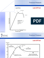 Fracture Pressure: Leak-Off Test