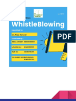Whistle Blowing PDF