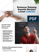 Perbesar Peluang Dapetin Kerjaan Lewat LinkedIn - Milka Santoso