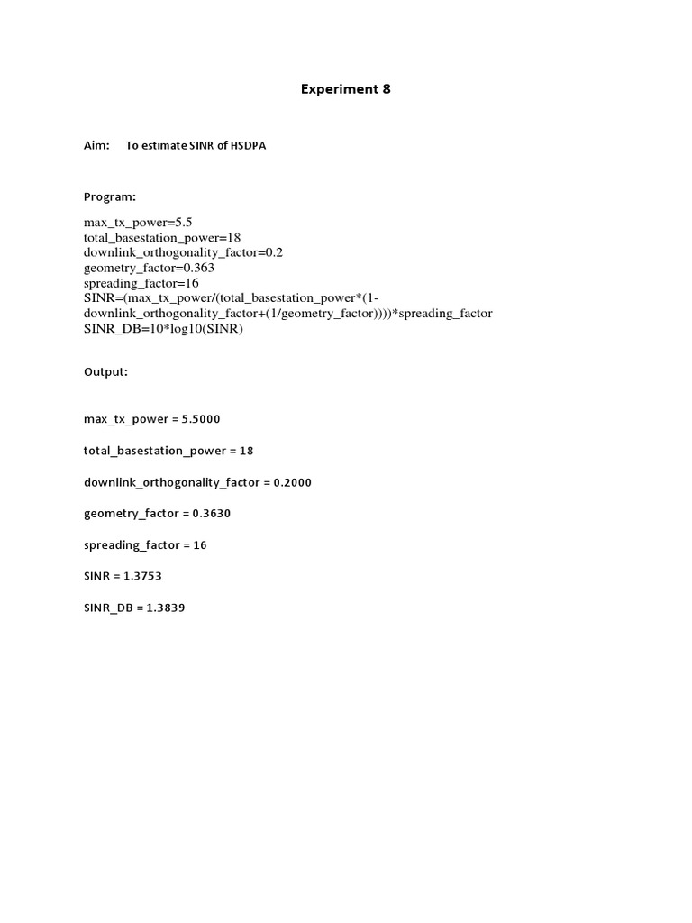 Experiment 8 PDF | PDF | Teaching Methods & Materials | Computers