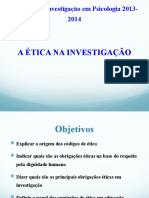 Etica Na Investigacao