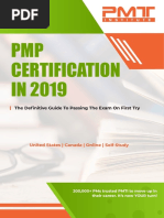 PMP Certification IN 2019: The Definitive Guide To Passing The Exam On First Try