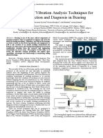 2016 A Summary of Vibration Analysis Techniques For Fault Detection and Diagnosis in Bearing