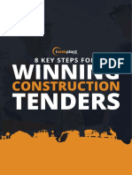 eBook - 8 Key Steps for Winning Construction Tenders