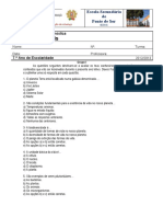 Ficha de Avaliação Diagnóstica