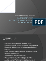 FKG Kuliah II Internet Browser Dan Email