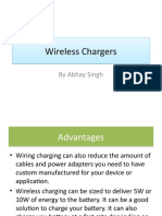 Wireless Chargers Wireless Chargers: by Abhay Singh