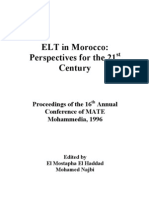 ELT in Morocco Perspectives For The 21st Century