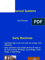 Mechanical Systems: Unit Review