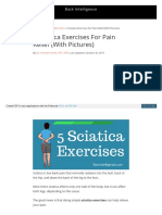5 Sciatica Exercises For Pain Relief (With Pictures) : Back Intelligence