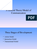 A General Theory/Model of Communication