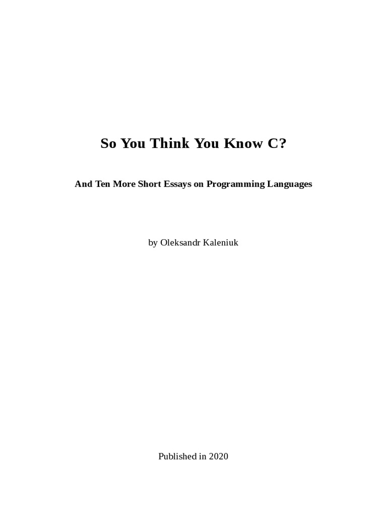 SYTYKC | PDF | Apl (Programming Language) | Parameter (Computer ...