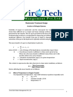 Wastewater Treatment Design Aeration in PDF