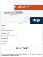 Immunity: Presented By: DR - Reena Rani PG1 Year Pediatric and Preventive Dentistry