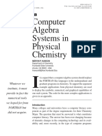Computer Algebra Systems in Physical Chemistry