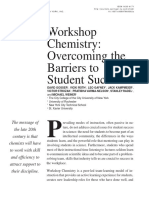 Workshop Chemistry: Overcoming The Barriers To Student Success