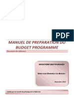Manuel Préparation Budget Programme PDF