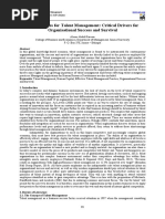 Talent Management | PDF | Talent Management | Competence (Human ...