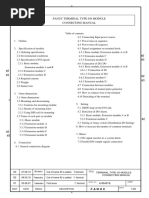 Fanuc Terminal Type I/O Module Connecting Manual