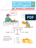 Estructura de La Palabra para Cuarto Grado de Primaria 1