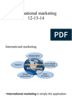 12 - 13 - 14 International Marketing