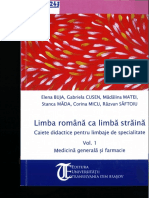 Manual Limbaje de Specialitate - Medicina Genrala Si Farmacie