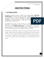 GEOTECTÓNIA  