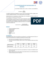 Trabajo Practico Relacion Densidad Vs Concentracion de Una Solucion