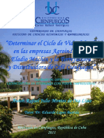 Análisis del ciclo de vida ambiental y económico de la producción de café en empresas cubanas