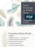 Prinsip Pengolahan Bahan Non-Logam